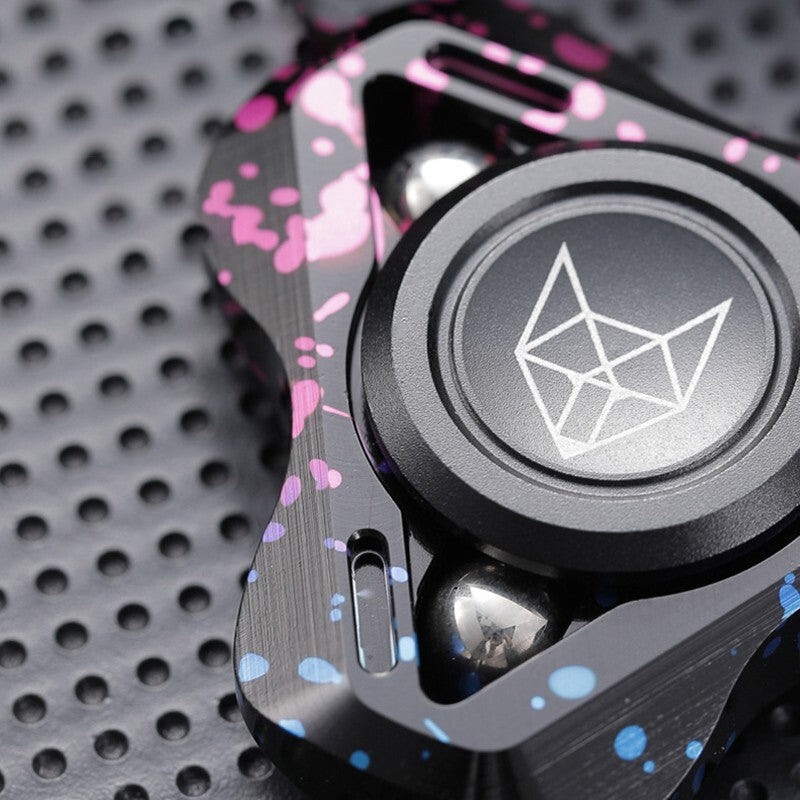 Fidget Hand Spinner Edc Toy Silent Bearing Metal Finger Gyro Relieve Stress Gift 07FC0E-D4 - KOEEK