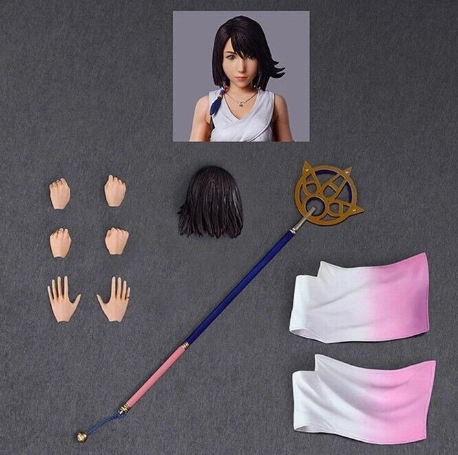 Game Final Fantasy X Yuna2.0 24cm Action Figure Model No Box 07FC0E-D4 - KOEEK