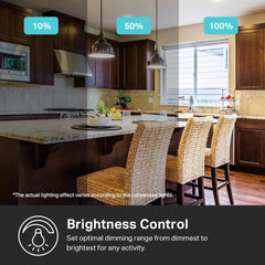 Smart Dimmer Switch, Wi-Fi Light Switch, UL Listed, No Hub Required, 3-Pack 07FC0E-D4 - KOEEK