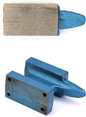 new QWORK Horn Anvil Bench Block, 1 Pound Cast Iron Hobby for Jewelry... QWORK - KOEEK