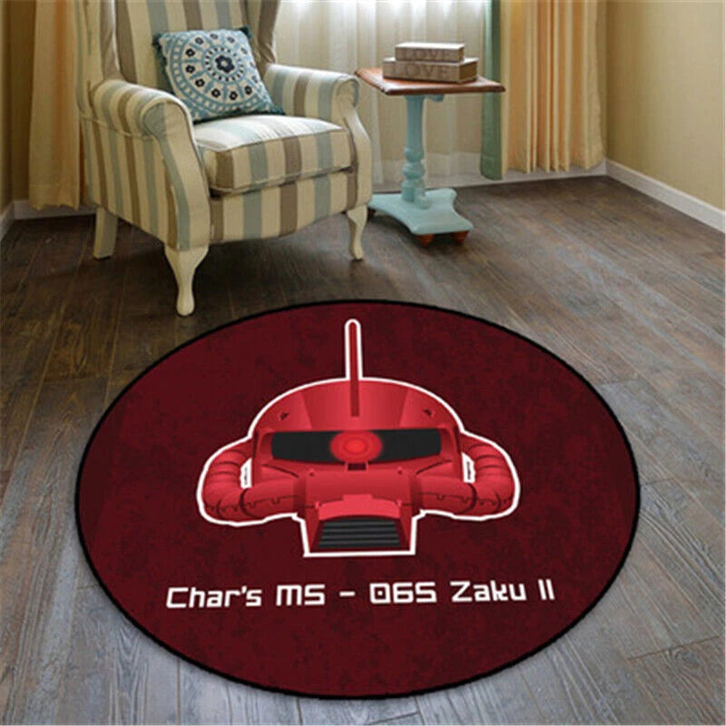 Anime GUNDAM Non-slip Carpet Floor Mat Door Mat Chair Cushion Gift Area Rugs 07FC0E-D4 - KOEEK