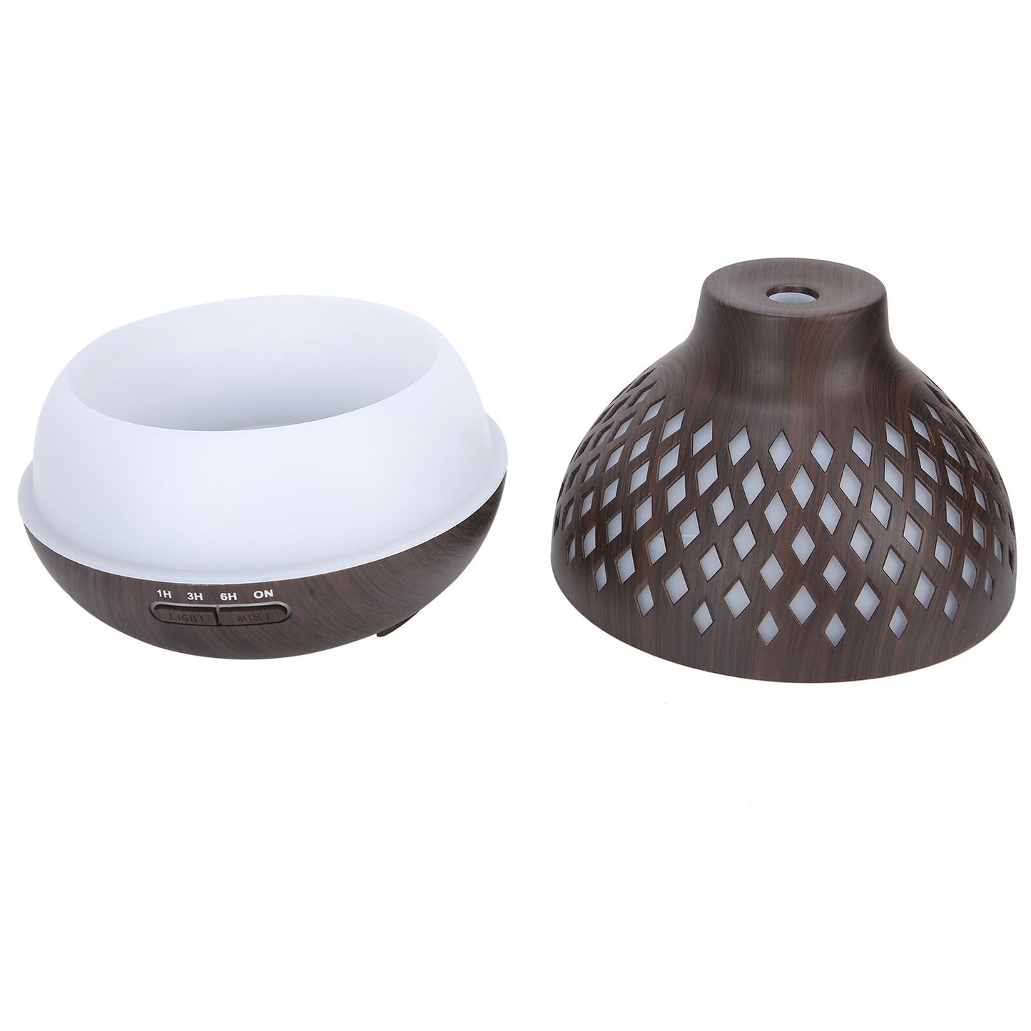 new Grain Home Air Humidifier Ultrasonic Aroma Diffuser 400ml (Prise US ) HGF koeek - KOEEK