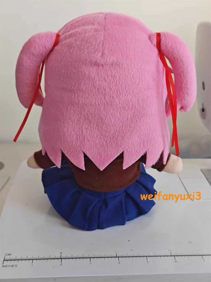 Doki Doki Literature Club Plush Natsuki Plush Doll Pillow Stuffed Toy Xmas Gift 07FC0E-D4 - KOEEK