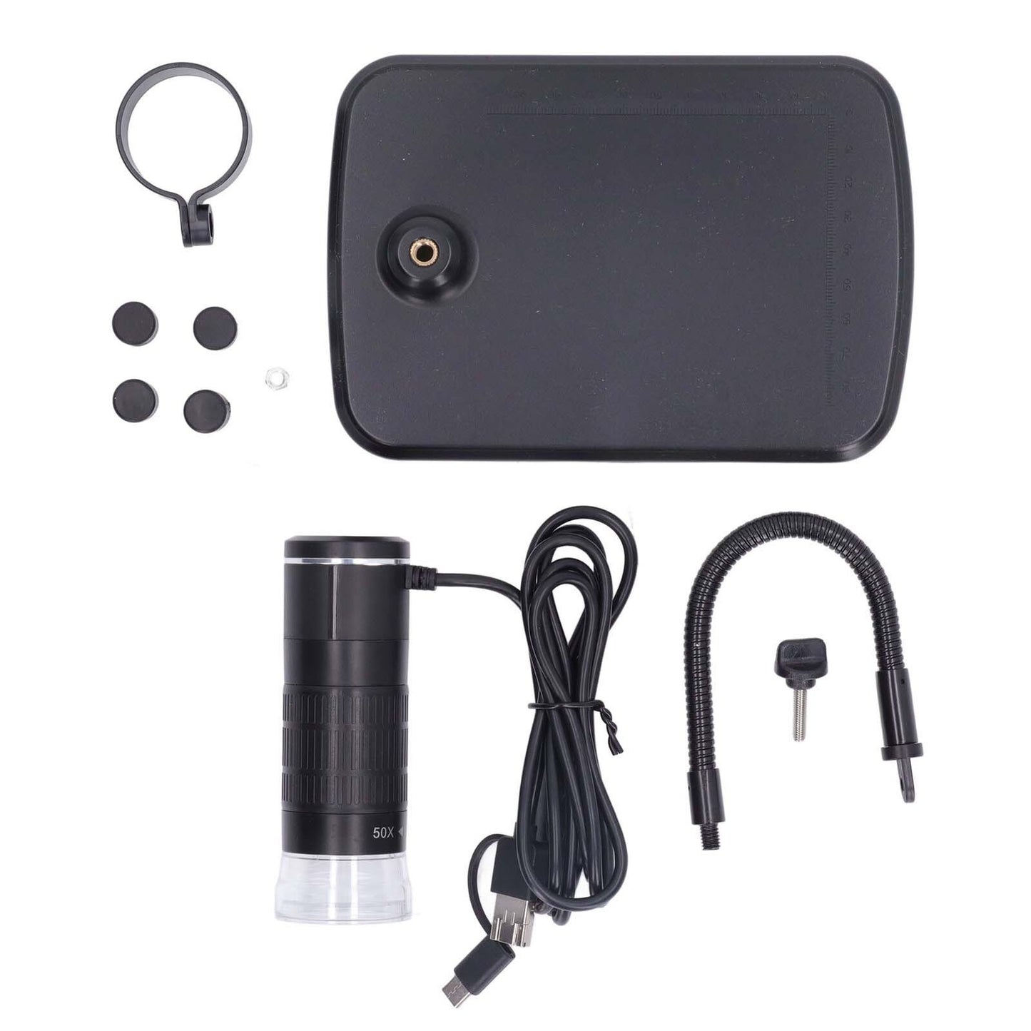 new Handheld Magnification Endoscope 3 In 1 Interface USB HD Digital Microscope Kit koeek - KOEEK