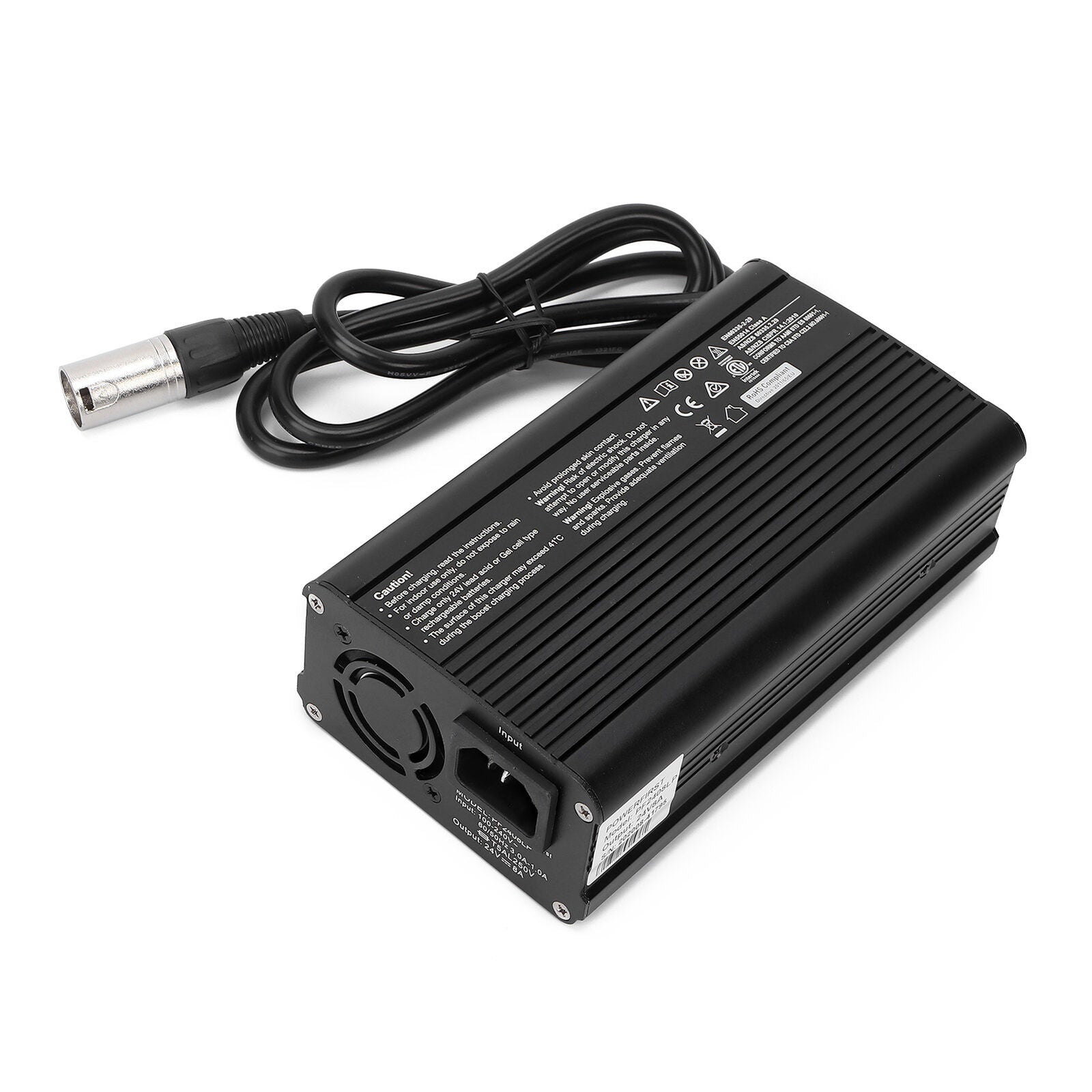 new 24V 8A Battery Charger For Electric Scooters Wheelchairs(US Plug ) HGF koeek - KOEEK