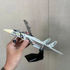 1/72 US F-14A Tomcat VF-84 Jolly Rogers Fighter Plastic Painted Unassembled 07FC0E-D4 - KOEEK