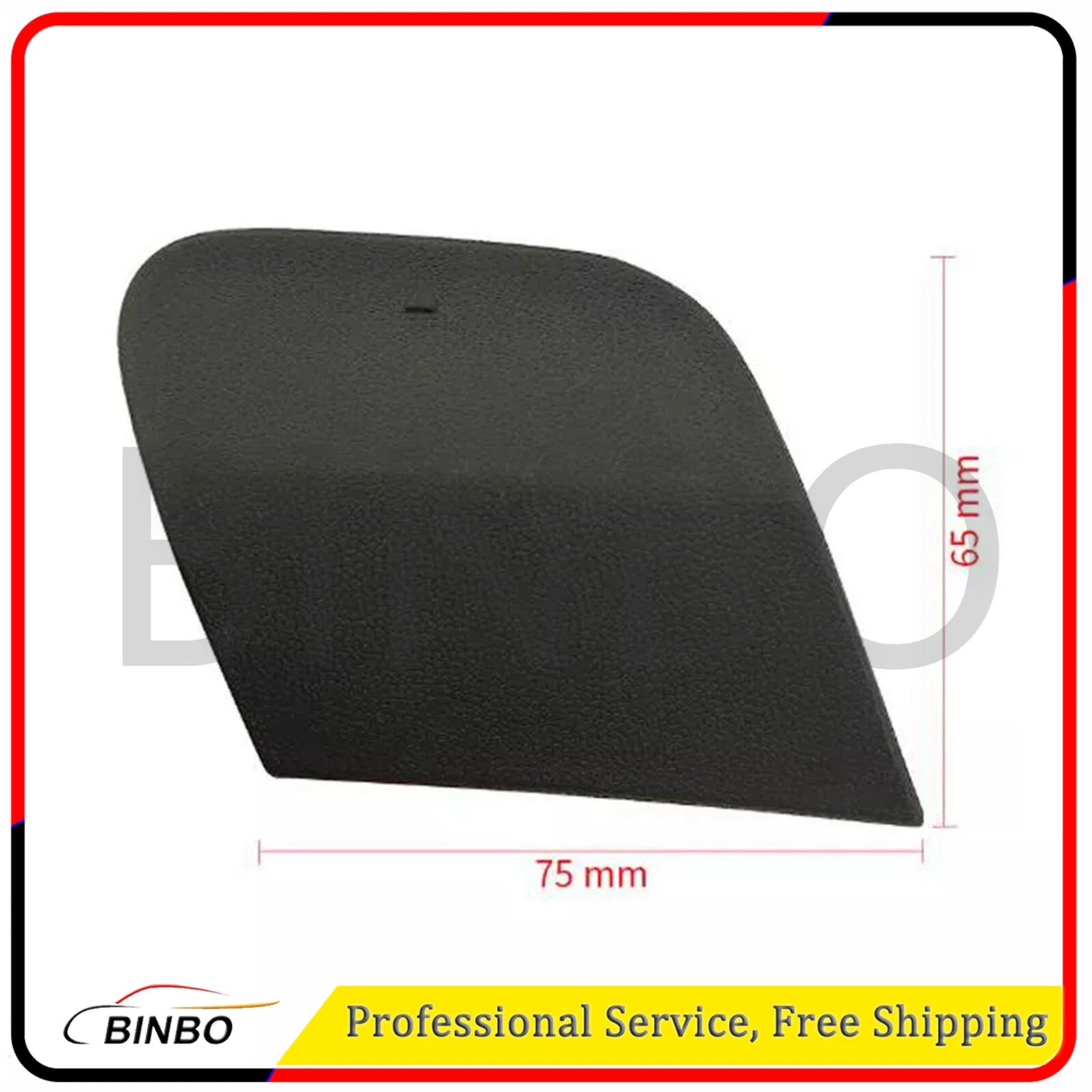 Rear Bumper Hook Tow Eye Cover Cap For 2015-19 Mercedes W292 GLE Coupe AMG Line 07FC0E-D4 - KOEEK