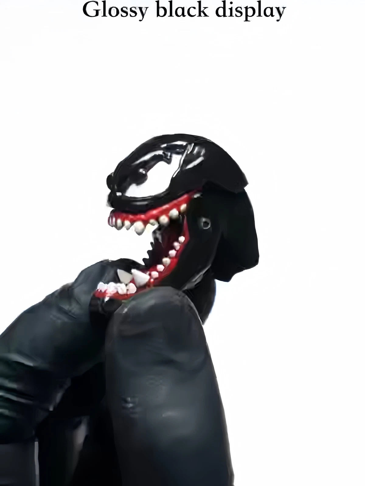 Hot- PC TOYS No.03 The Amazing Venom Symbiote Glossy Black 1/12 Action Figure PC_TOYS - KOEEK