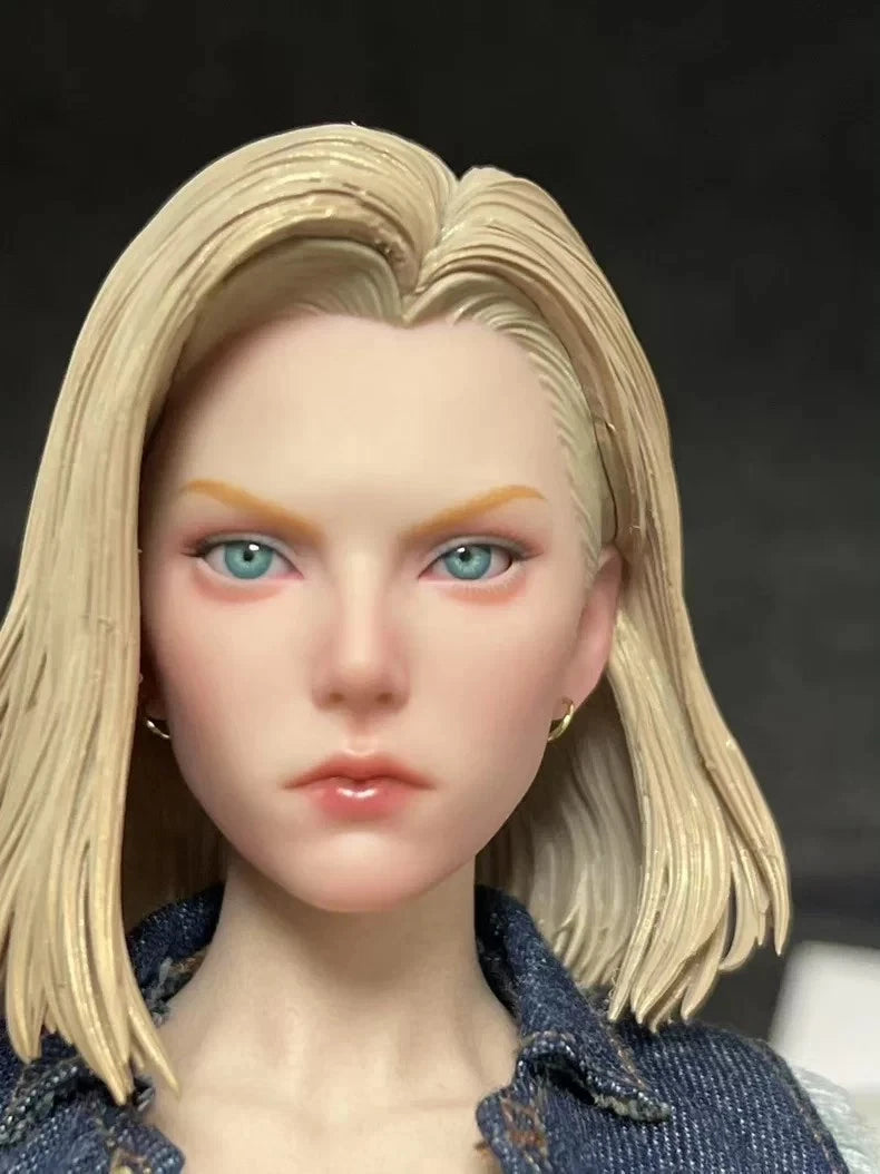 ARTISAN 1/6 Dragon Ball Android 18 Mecha Maiden Demon Hair Version Action Figure 07FC0E-D4 - KOEEK