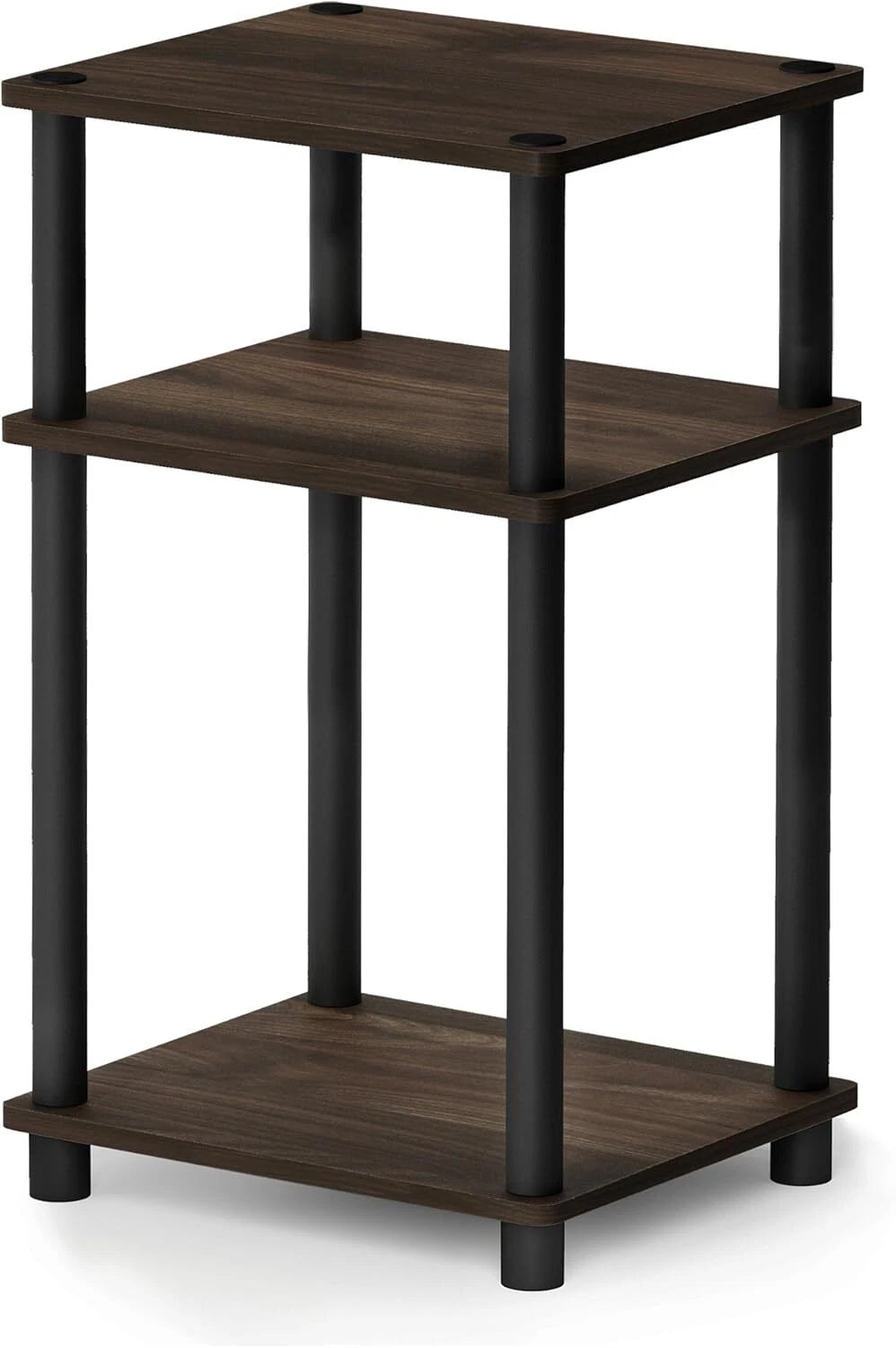 Just 3-Tier Turn-N-Tube End Table / Side Table / Night Stand / Bedside Table 07FC0E-D4 - KOEEK