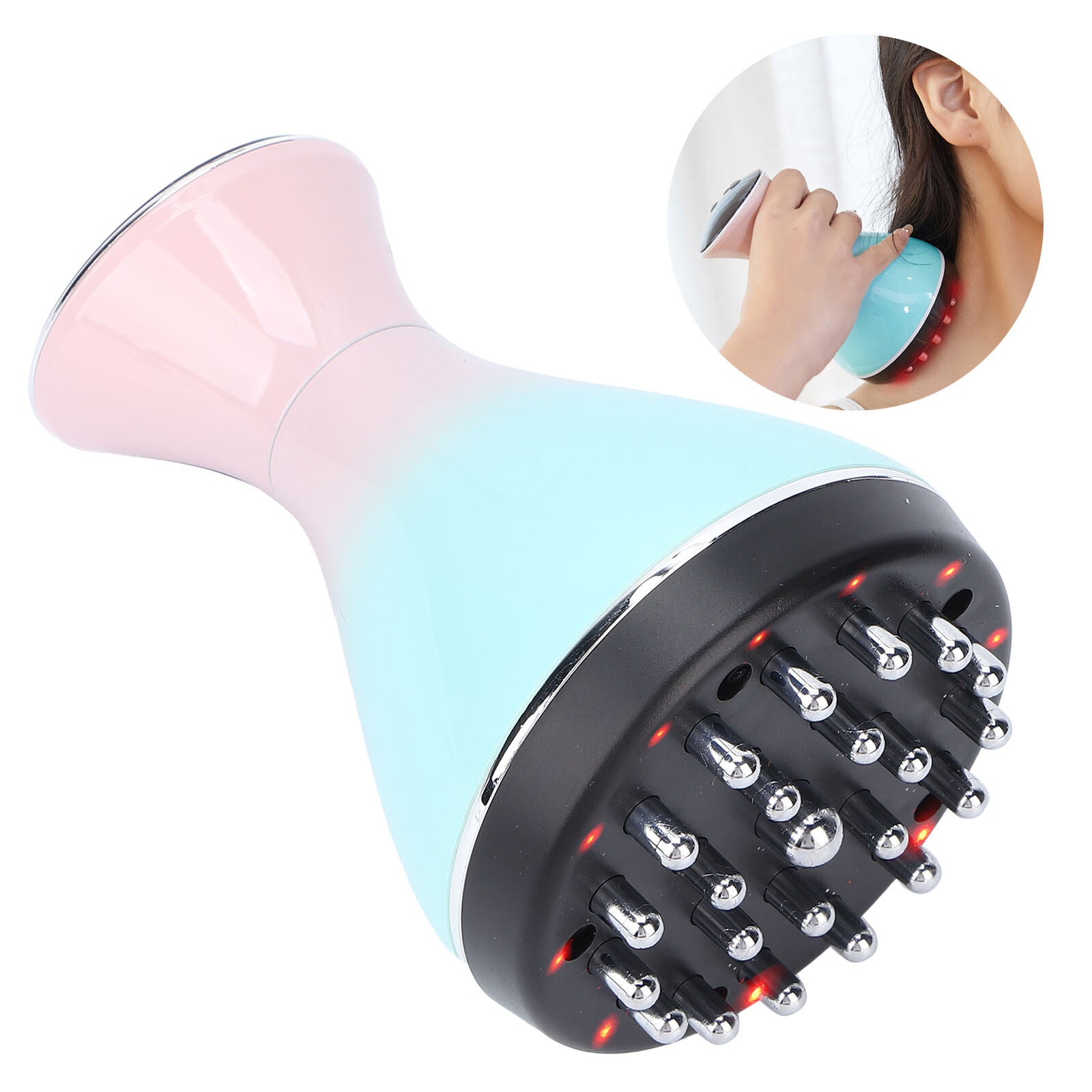 new Electric Brush Use Acupuncture Massage Brush Cellulite Massager HGF koeek - KOEEK