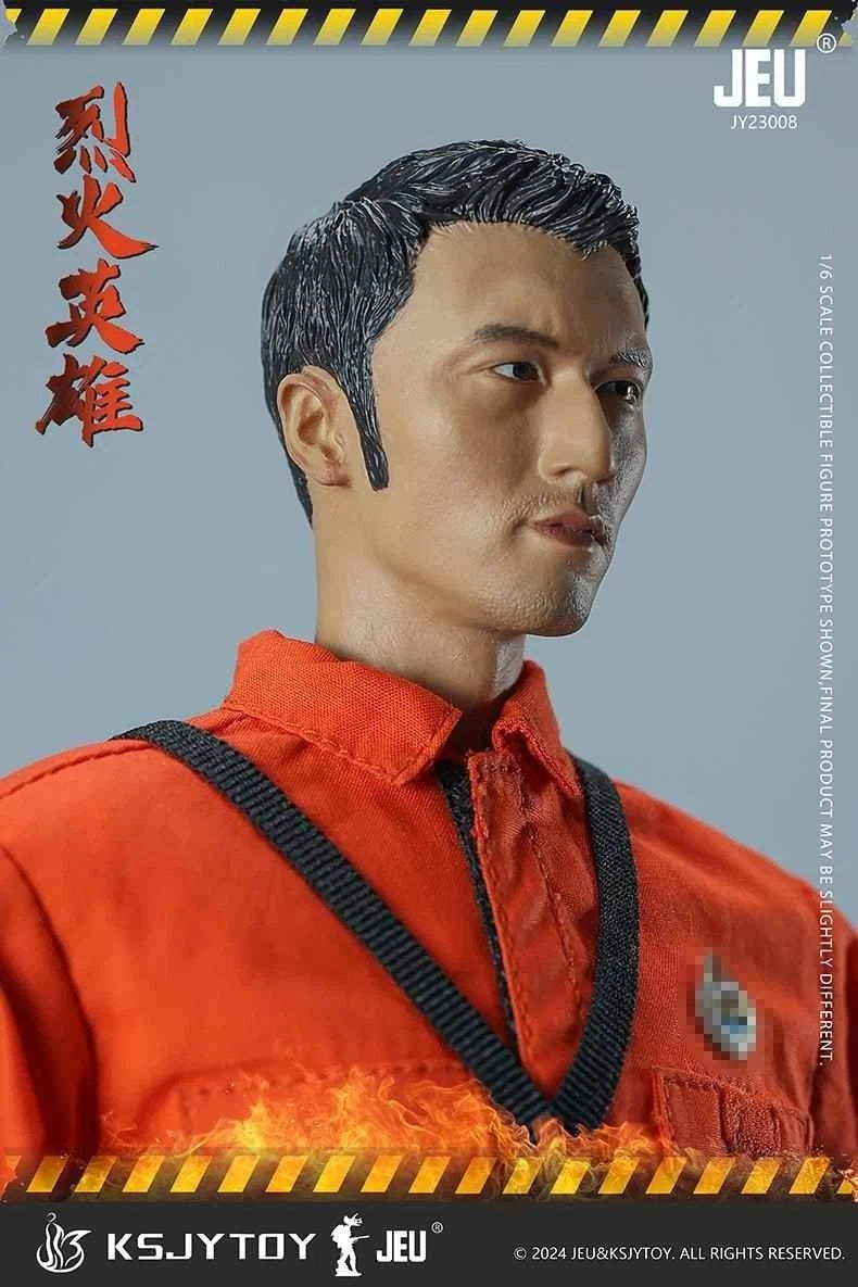 JEU JY23008 1/6 Fire Hero Forest Fire Fighter Action Figure 12" Male Model Doll JEU - KOEEK