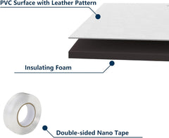 new Window Air Conditioner Surround Foam Insulation Panels,AC 39"W x 17"H, White 07FC0E-D4 - KOEEK