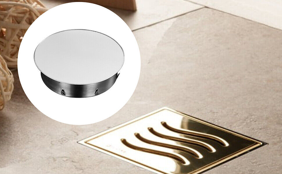 new Stove Pipe Cover Stainless Steel Flat Stove Pipe Cover for Odor Prevention koeek - KOEEK