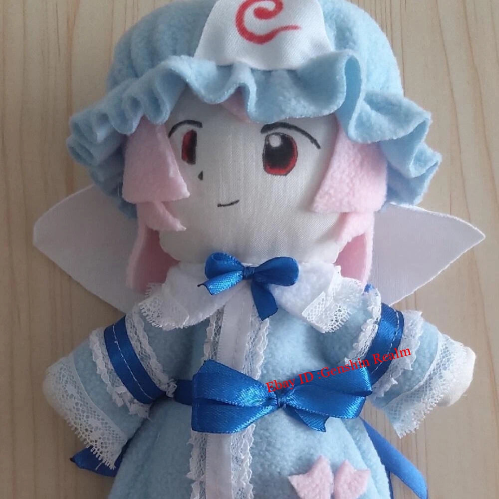 Anime Touhou Project Figure Series Saigyouji Yuyuko Stand Plush Doll Toy Gift 07FC0E-D4 - KOEEK