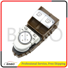 For Mercedes-Benz Window control switch W447 no vito mixto 2059050202 BROWN 07FC0E-D4 - KOEEK