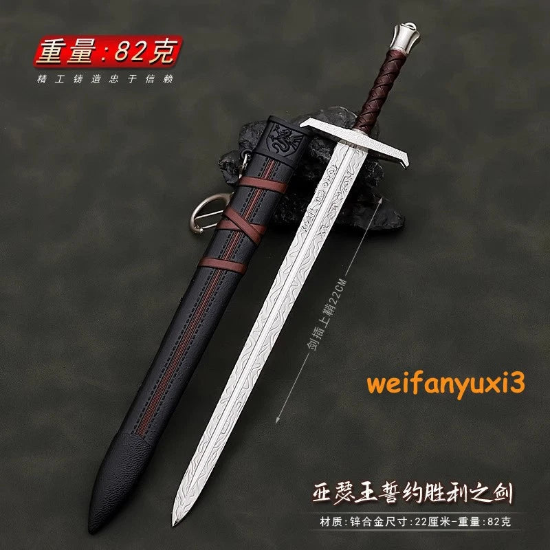 1/6 8.66'' Excalibur Sword Medieval Blade Scarbbard F Arthur 12'' Action Figure 07FC0E-D4 - KOEEK