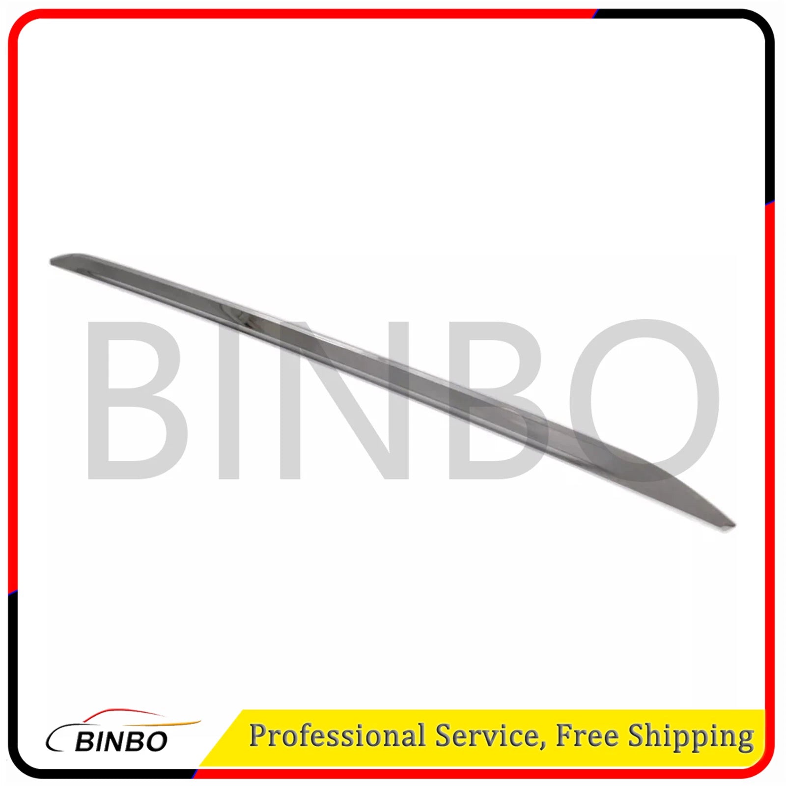 For BMW 3-Series Bumper Trim 2012-2015 Rear Chrome Molding Sedan/Wagon 07FC0E-D4 - KOEEK