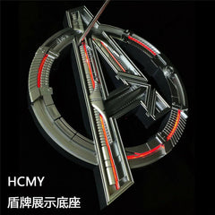 The Avengers Captain America Shield Base Cospaly LED Light Display Stand Model 07FC0E-D4 - KOEEK
