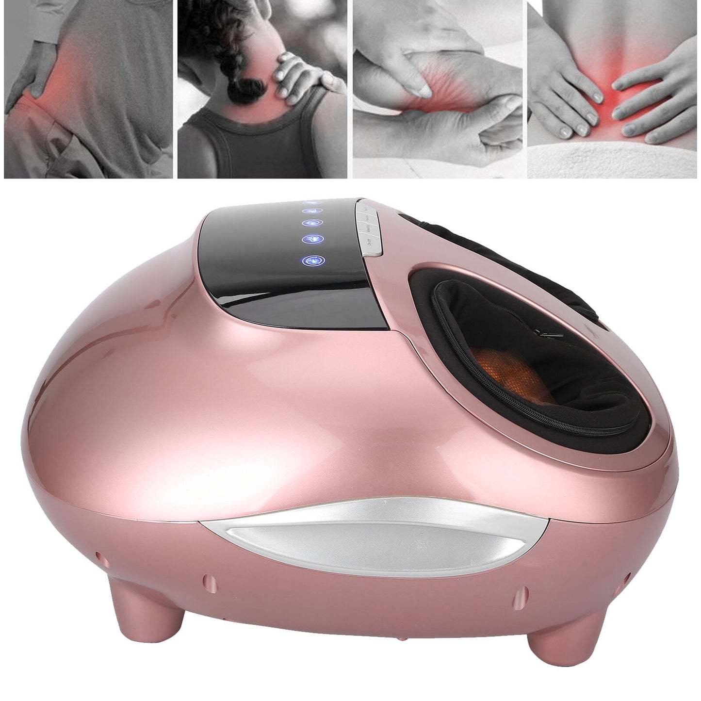 new Electric Massage Machine Air Pressure Massager Pink(US Plug )(US Plug ) HGF koeek - KOEEK