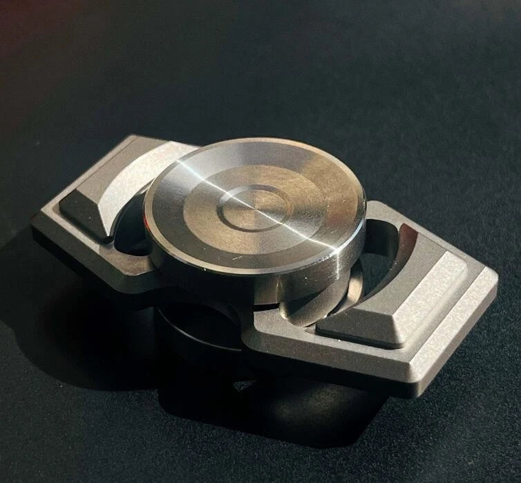 EDC Nano Titanium Alloy Fidget Spinner Adult Hand Spinner Fidget Toys ADHD Tool 07FC0E-D4 - KOEEK