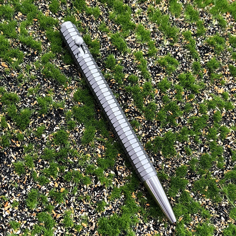 EDC Solid TC4 Titanium Alloy Bolt Ballpoint Business Office Singnature Pen 07FC0E-D4 - KOEEK