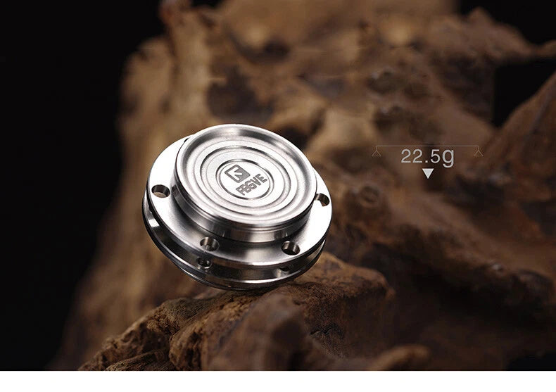 FEGVE Diy Fidget Hand Spinner Triangle Matte Brass/Copper Finger Toy EDC 07FC0E-D4 - KOEEK