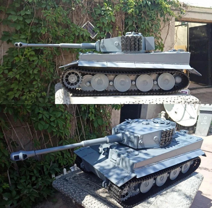 AFV 1/6 WWII German Panzerkampfwagen VI Ausf. E (Tiger I) Heavy Tank Model Toys AFV - KOEEK