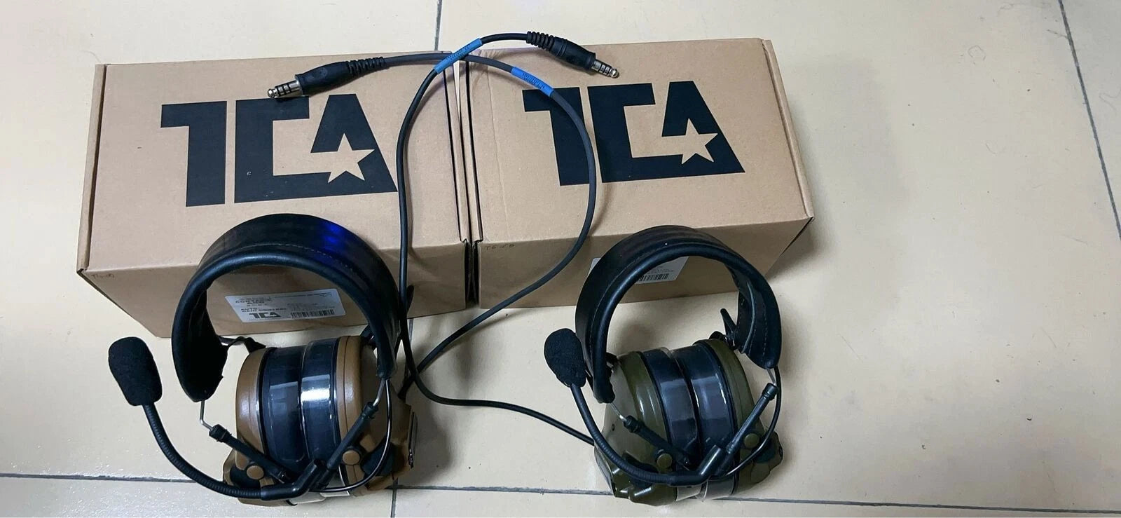 ( ) Comtac III Headset for TCA PRC148 152 Noise Reduction MBITR Headset TCA - KOEEK