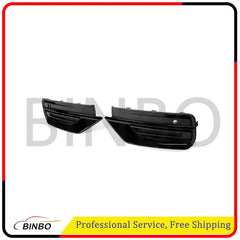 Pair Front Left&Right Bumper Fog Light Cover For Volvo XC90 19-24 Glossy Black 07FC0E-D4 - KOEEK