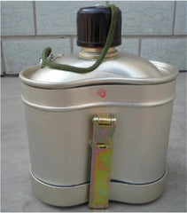 Outdoor 78version Army PLA Aluminum Metal Lunch Boxes Kettle Canteen Classic Box 07FC0E-D4 - KOEEK