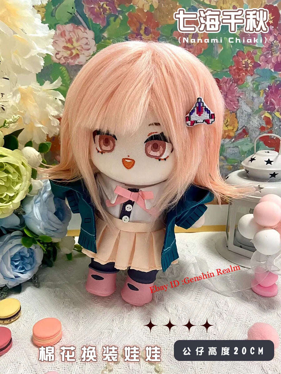 Anime Danganronpa 2 Nanami ChiaKi Plush Doll Stuffed Toy Change Clothes Gift 07FC0E-D4 - KOEEK
