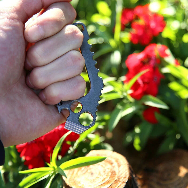 EDCgear Titanium Alloy Multi Tools Keychain Carabin Opener Crowbar Outdoor EDCGEAR - KOEEK