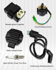 new CDI Box Ignition Coil Kit Fit for Honda Recon 250 1997-2021 TRX250TE TM... 07FC0E-D4 - KOEEK