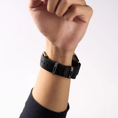 Quick Dry 20mm Titanium Nylon Watch Band Tactical CNC Carved Buckle 07FC0E-D4 - KOEEK