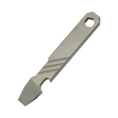 Outdoor Titanium Alloy Multi Tools Pry Bar Crowbar Bottle Opener Wrench EDC 07FC0E-D4 - KOEEK
