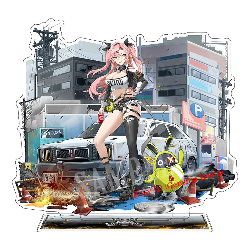 Anime Zenless Zone Zero Nicole Demara Acrylic Desktop Stand Figure Collection 07FC0E-D4 - KOEEK