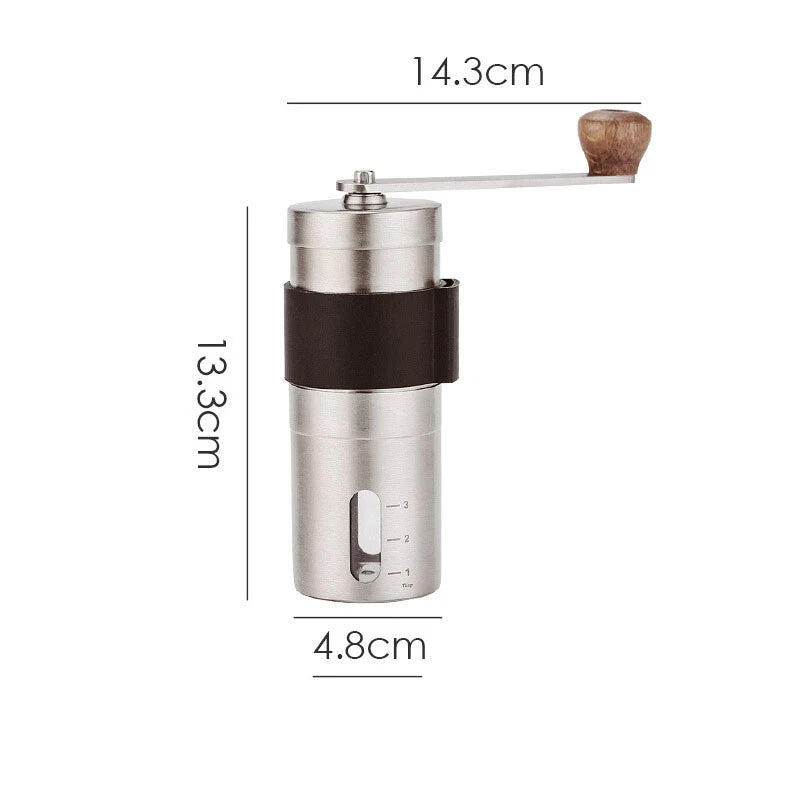 Manual Coffee Grinder Stainless Steel Hand Handmade Coffee Bean Home Grinders 07FC0E-D4 - KOEEK