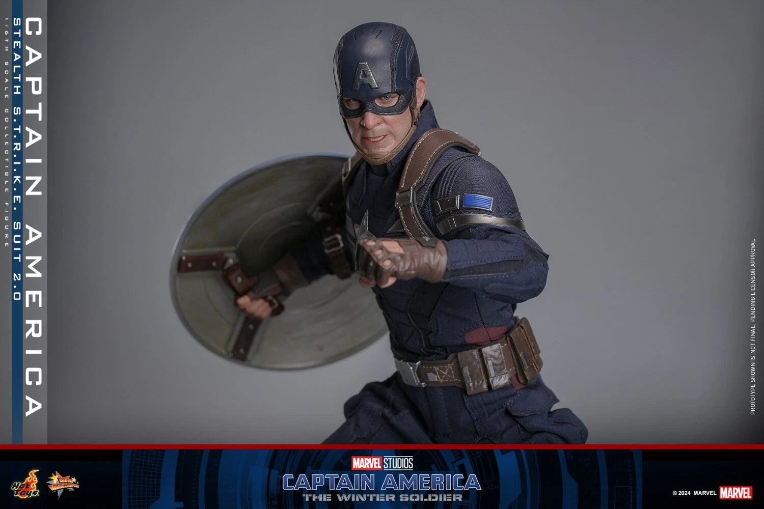 IN STOCK  Hot Toys MMS783 Captain America 1/6 Figure Stealth Strike Suit 2.0 HOT_TOYS - KOEEK