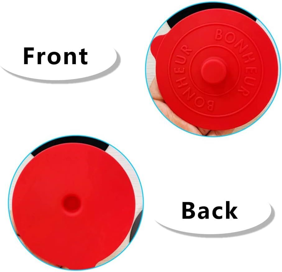 new 3 Pcs Silicone Cup Lids Anti Dust Seal Mug Covers Reusable Glass Covers... 07FC0E-D4 - KOEEK