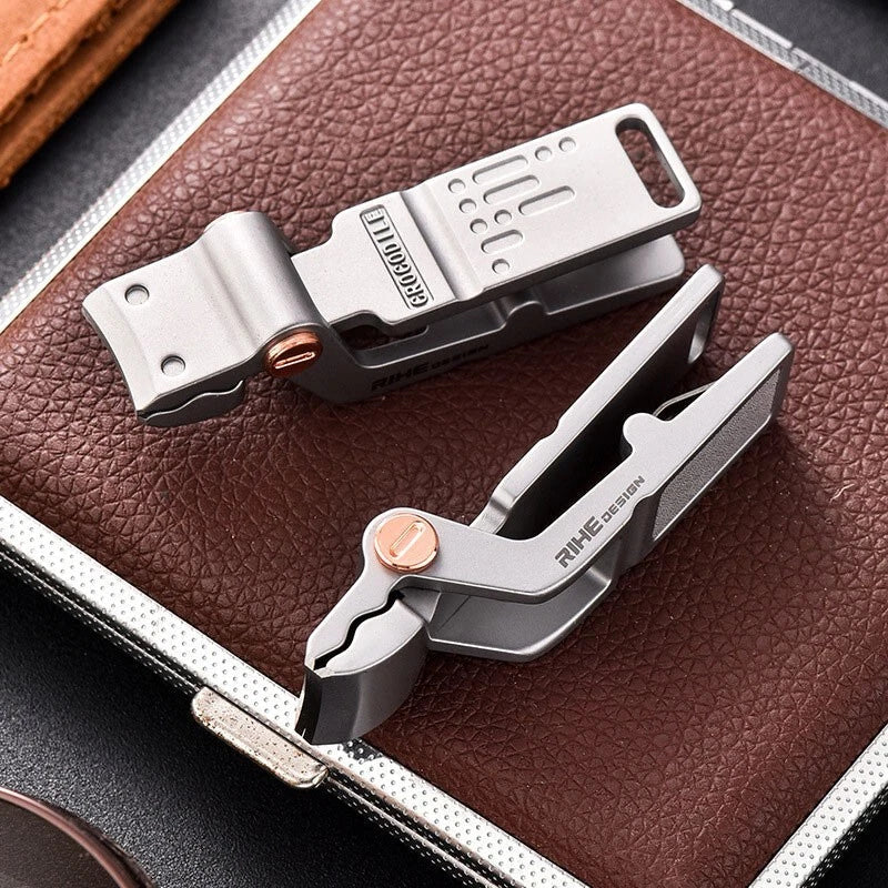 Large Opening Nail Clippers Anti Splash High-end Fingernail Cutter EDC Tools 07FC0E-D4 - KOEEK