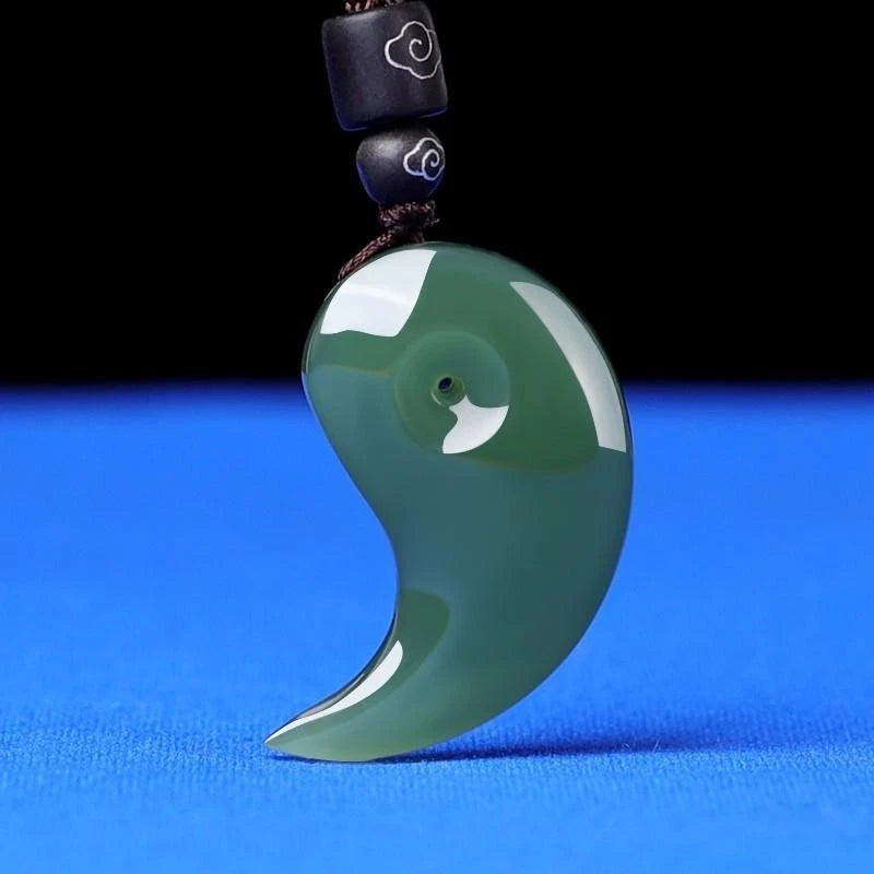 ‌Yin Yang Bagua Pendant Couple Set Dragon Phoenix Jade Harmony Symbol‌ 07FC0E-D4 - KOEEK
