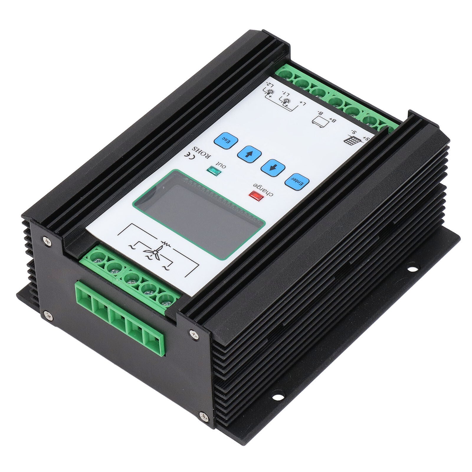 new Wind Solar Hybrid Controller Intelligent Control Wind Solar Regulator 12V 24V koeek - KOEEK