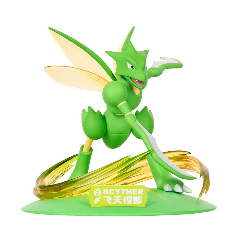 Official Pokémon Funism Scyther & Scizor Action Figurine Anime Model Toy Gift 07FC0E-D4 - KOEEK