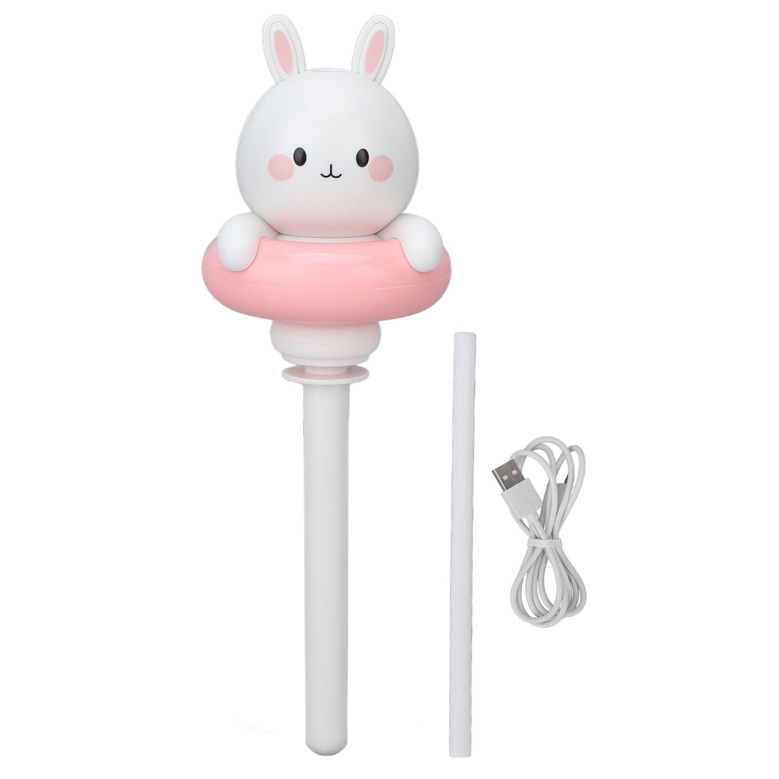 new Humidifier Spray Timing Function Pink Bunny Dry Burning Mist Humidifier HGF koeek - KOEEK