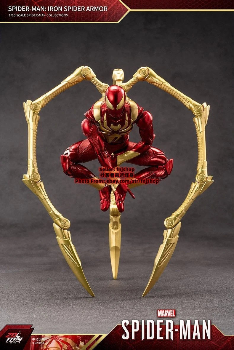 ZD Toys Spider-Man Iron Spider Armor 1/10 Collectible Action Figure IN STOCK ZD_TOY - KOEEK