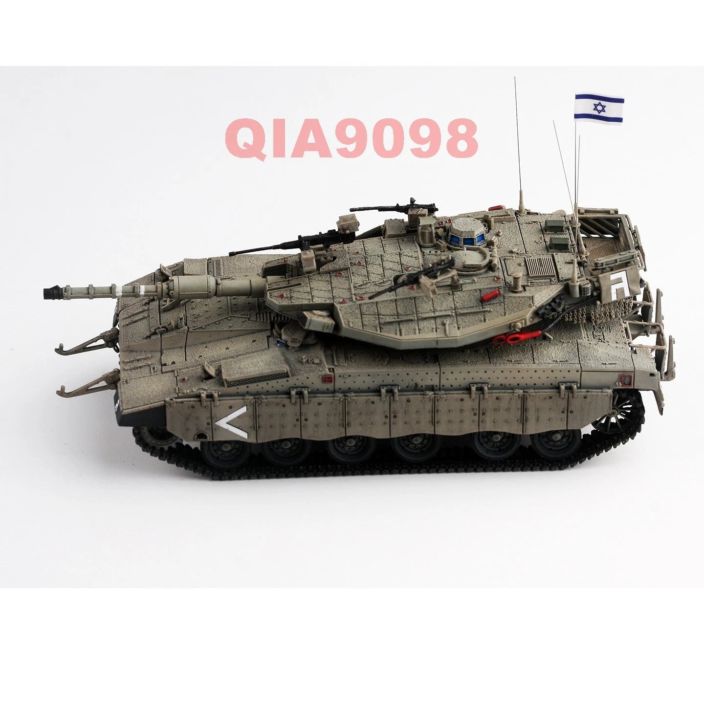 1/72 Scale Israel Merkava 3D Main Battle Tank Minesweeper Drum N Roof Model 07FC0E-D4 - KOEEK