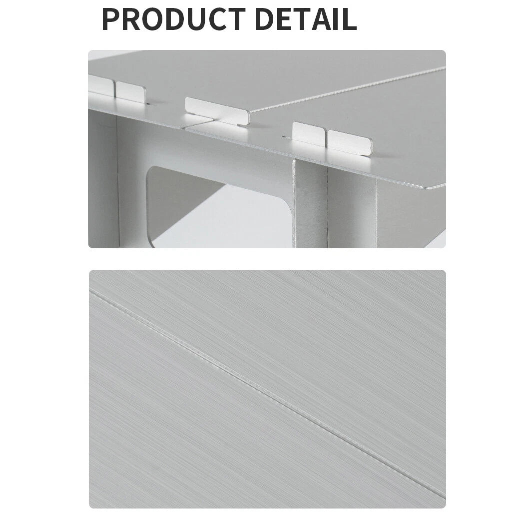 1pc Mini Portable Aluminium Alloy Folding Table Outdoor Camping BBQ Picnic 07FC0E-D4 - KOEEK