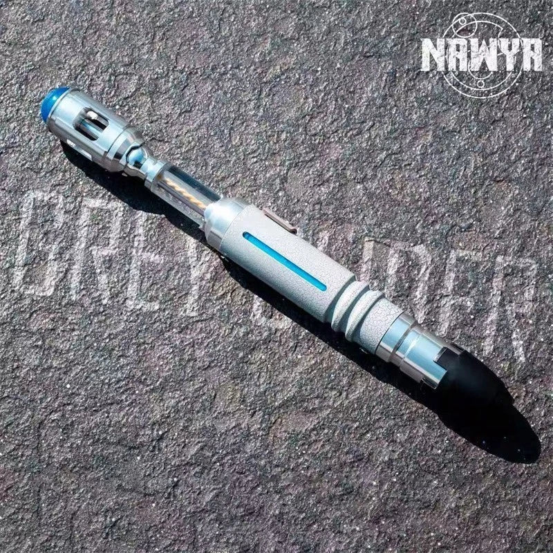 Replica NAWYA Doctor Who 10th Metal Sonic Screwdriver LED Retractable‌ Hand Lamp 07FC0E-D4 - KOEEK