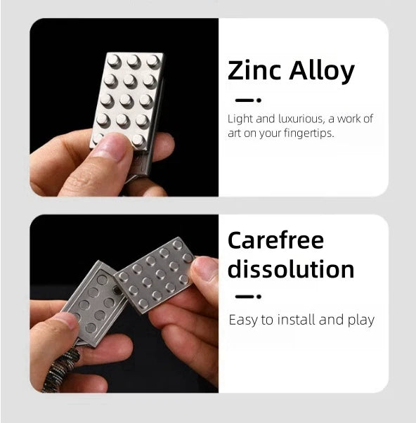 Click Clicker Slider Push Card Toy Hand Fidget decompression Pocket gift EDC Toy 07FC0E-D4 - KOEEK
